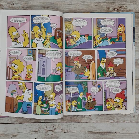 The Simpsons Altered Book Journal, Recycled Diary - Picture 15 of 16